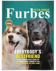 'Furbes' Personalized 2 Pet Blanket