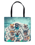 'Miami Doggos' Personalized 6 Pet Tote Bag