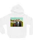 'American Pawthic' Personalized 2 Pet Hoody