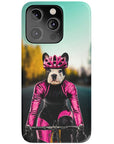 'The Female Cyclist' Personalized Phone Case