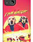 'Paw Watch 1991' Personalized 2 Pet Phone Case