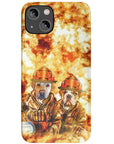 'The Firefighters' Personalized 2 Pet Phone Case