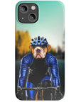 'The Male Cyclist' Personalized Phone Case
