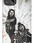 'Kiss Doggos' Personalized 2 Pet Phone Case