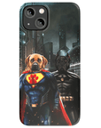 'Superdog & Batdog' Personalized 2 Pet Phone Case