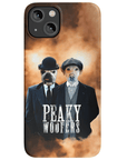 'Peaky Woofers' Personalized 2 Pet Phone Case
