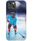'The Hockey Player' Personalized Phone Case