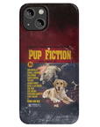 'Pup Fiction' Personalized 2 Pet Phone Case