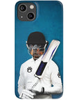 'The Cricket Player' Personalized Phone Case