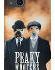 'Peaky Woofers' Personalized 2 Pet Phone Case