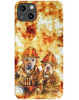 'The Firefighters' Personalized 2 Pet Phone Case