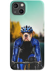 'The Male Cyclist' Personalized Phone Case