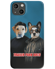 'Trailer Park Dogs 1' Personalized 2 Pets Phone Case