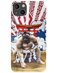 'The Sumo Wrestler' Personalized Phone Case