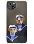 'The Sailors' Personalized 2 Pet Phone Case