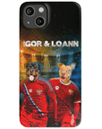 'Russia Doggos' Personalized 2 Pet Phone Case