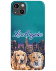 'Doggos of Los Angeles' Personalized 2 Pet Phone Case
