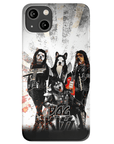 'Kiss Doggos' Personalized 4 Pet Phone Case