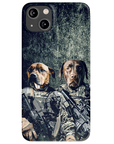 'The Army Veterans' Personalized 2 Pet Phone Case