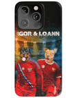 'Russia Doggos' Personalized 2 Pet Phone Case