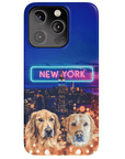 'Doggos of New York' Personalized 2 Pet Phone Case
