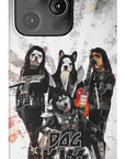 'Kiss Doggos' Personalized 4 Pet Phone Case