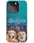 'Doggos of Los Angeles' Personalized 2 Pet Phone Case