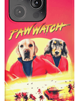 'Paw Watch 1991' Personalized 2 Pet Phone Case