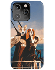 'Titanic Doggos' Personalized 2 Pet Phone Case
