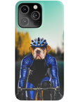 'The Male Cyclist' Personalized Phone Case