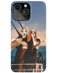'Titanic Doggos' Personalized 2 Pet Phone Case