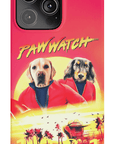 'Paw Watch 1991' Personalized 2 Pet Phone Case