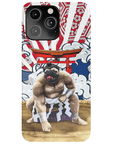 'The Sumo Wrestler' Personalized Phone Case