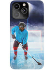 'The Hockey Player' Personalized Phone Case