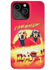 'Paw Watch 1991' Personalized 2 Pet Phone Case