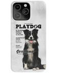 'Playdog' Personalized Phone Case