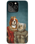 'Queen and Princess' Personalized 2 Pet Phone Case