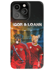 'Russia Doggos' Personalized 2 Pet Phone Case