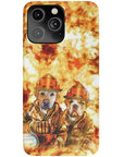 'The Firefighters' Personalized 2 Pet Phone Case