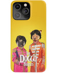 'The Doggo Beatles' Personalized 2 Pet Phone Case