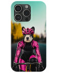 'The Female Cyclist' Personalized Phone Case