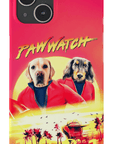 'Paw Watch 1991' Personalized 2 Pet Phone Case