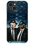 'The Blues Doggos' Personalized 2 Pet Phone Case