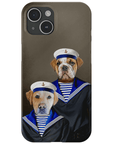 'The Sailors' Personalized 2 Pet Phone Case