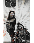 'Kiss Doggos' Personalized 2 Pet Phone Case