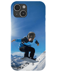 'The Snowboarder' Personalized Phone Case