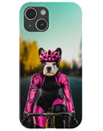 'The Female Cyclist' Personalized Phone Case