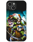 'Teenage Mutant Ninja Doggos' Personalized 4 Pet Phone Case
