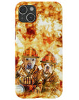 'The Firefighters' Personalized 2 Pet Phone Case