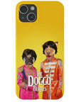'The Doggo Beatles' Personalized 2 Pet Phone Case